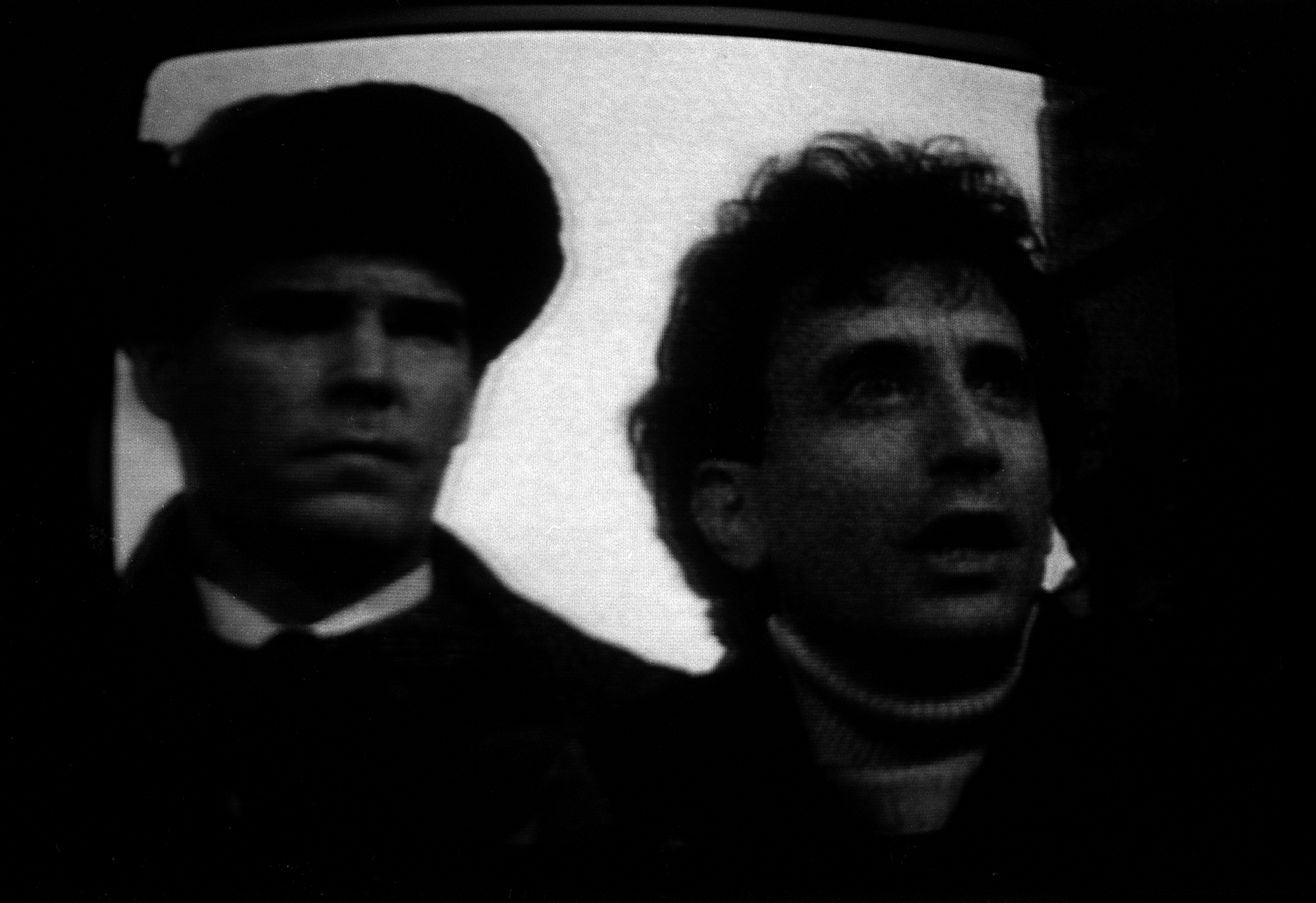 Wojciech Fangor: [Television photograph], c. 1986