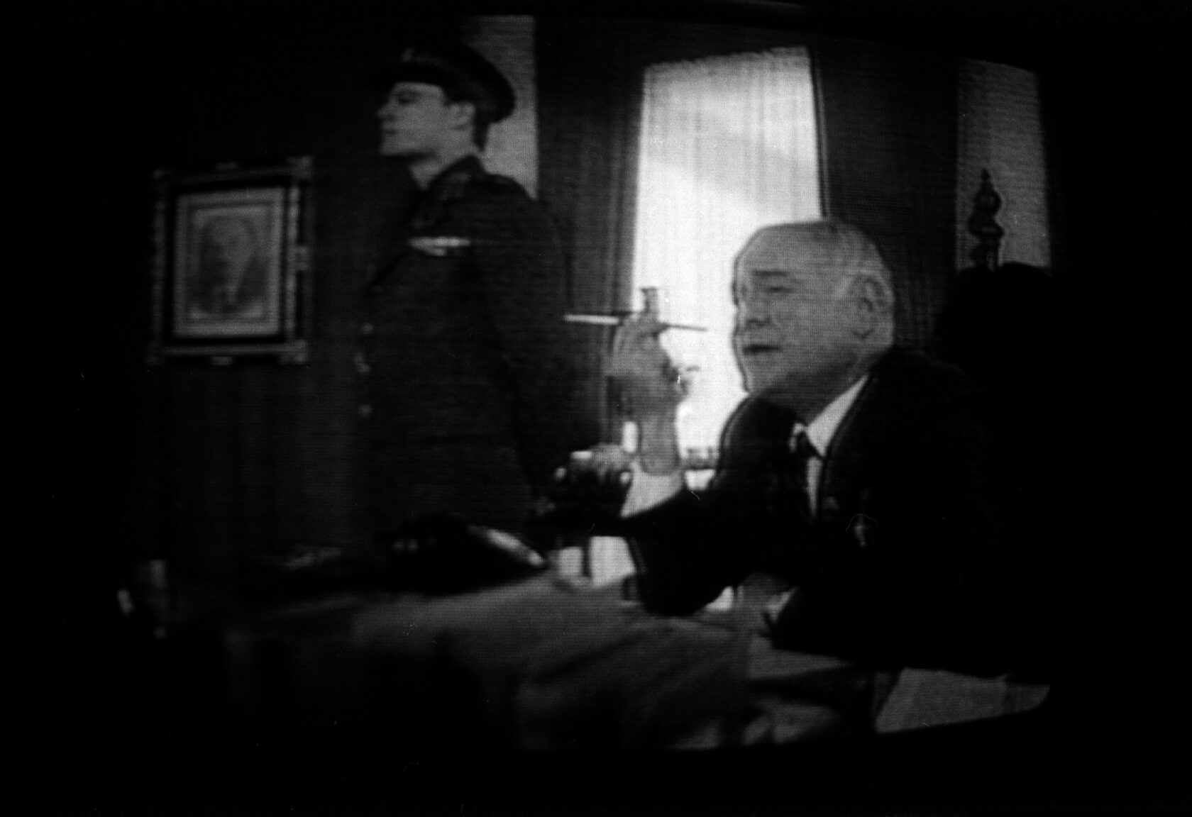 Wojciech Fangor: Fotografia z serii Fotografie telewizyjne, c. 1986