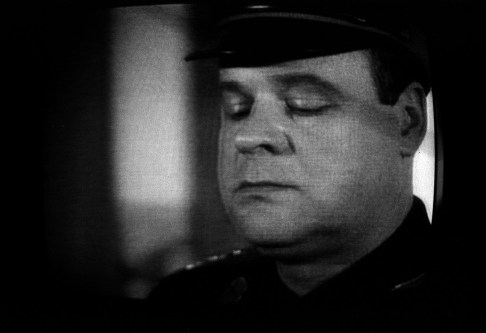 Wojciech Fangor: Fotografia z serii Fotografie telewizyjne, c. 1986