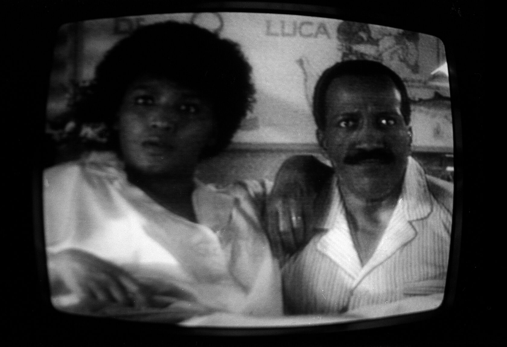 Wojciech Fangor: Fotografia z serii Fotografie telewizyjne, c. 1986