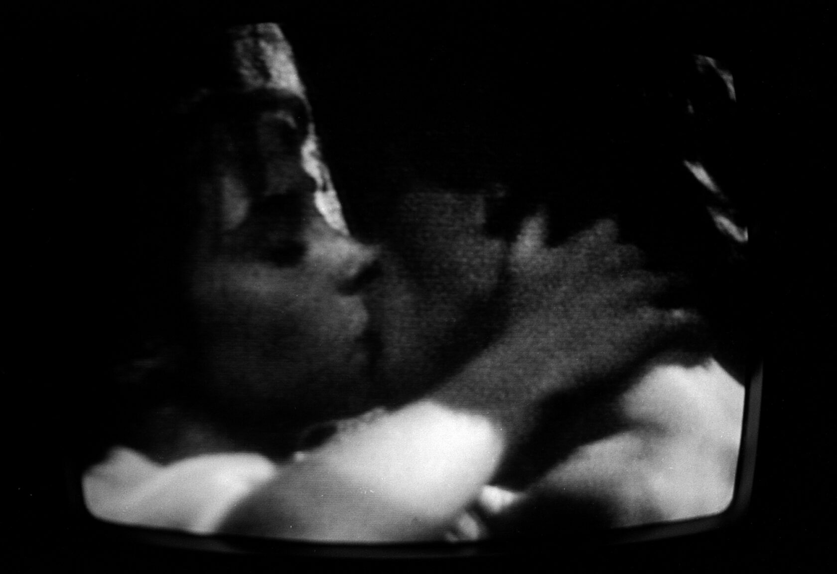 Wojciech Fangor: Fotografia z serii Fotografie telewizyjne, c. 1986