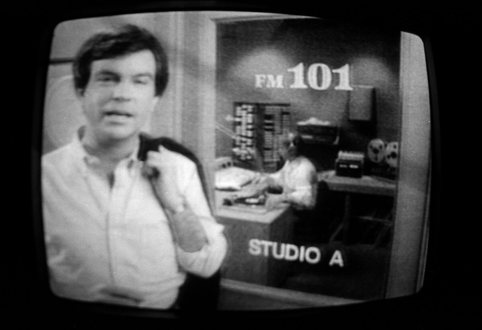 Wojciech Fangor: FM 101 Studio A z serii Fotografie telewizyjne, c. 1986