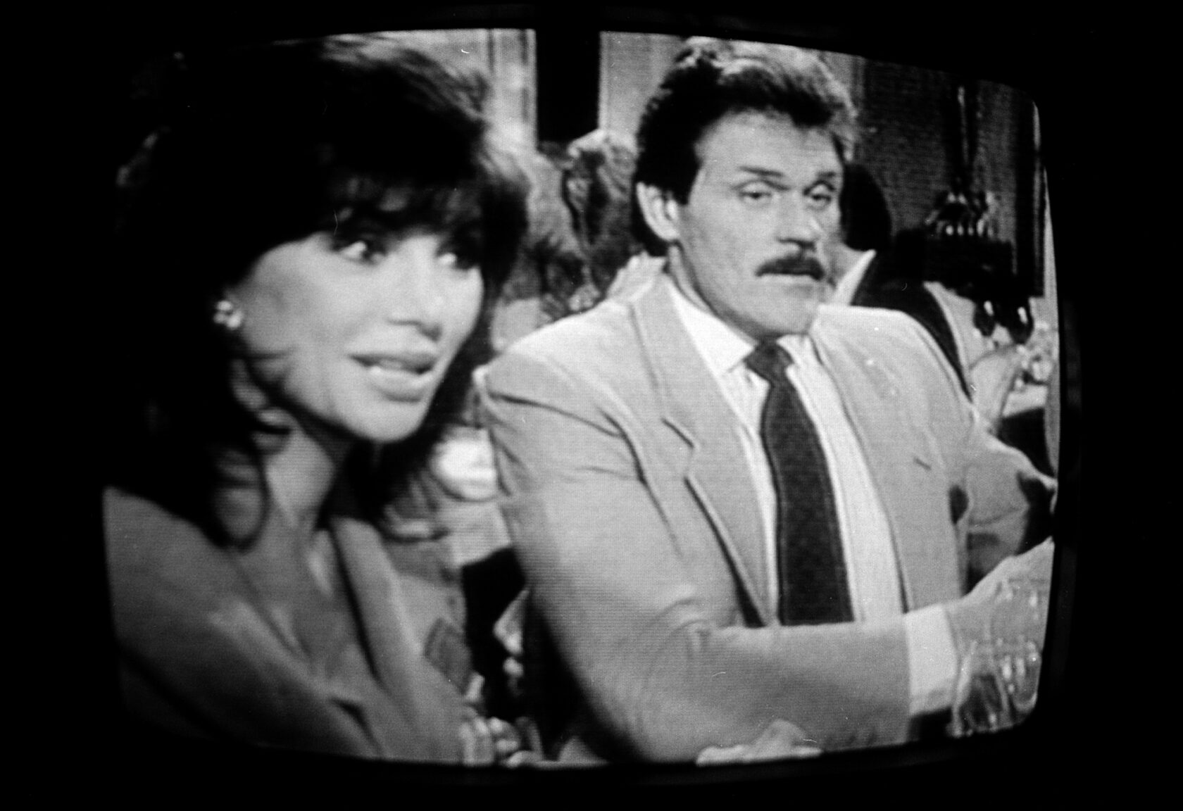 Wojciech Fangor: Fotografia z serii Fotografie telewizyjne, c. 1986