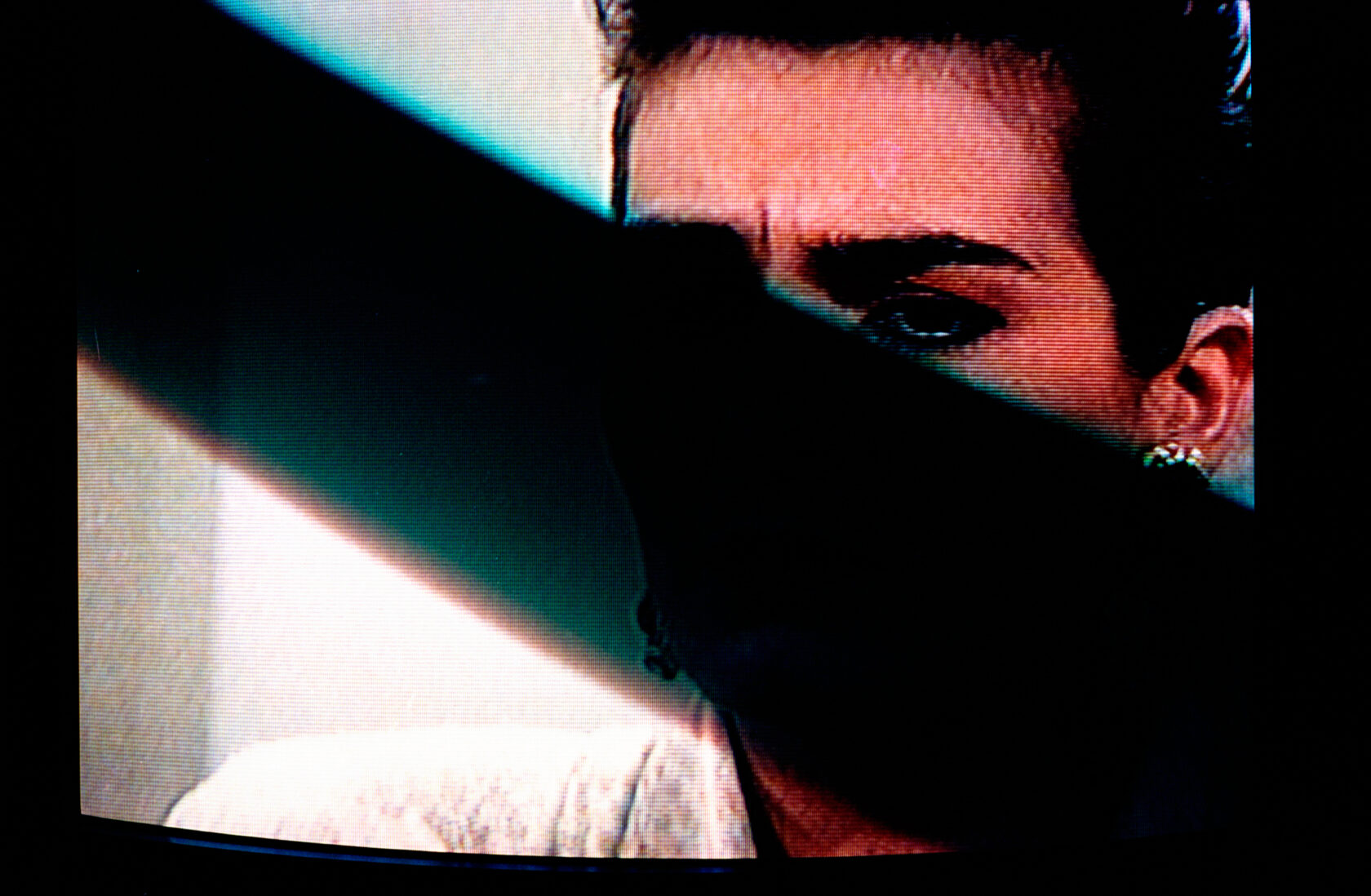 Wojciech Fangor: Fotografia z serii Fotografie telewizyjne, c. 1993