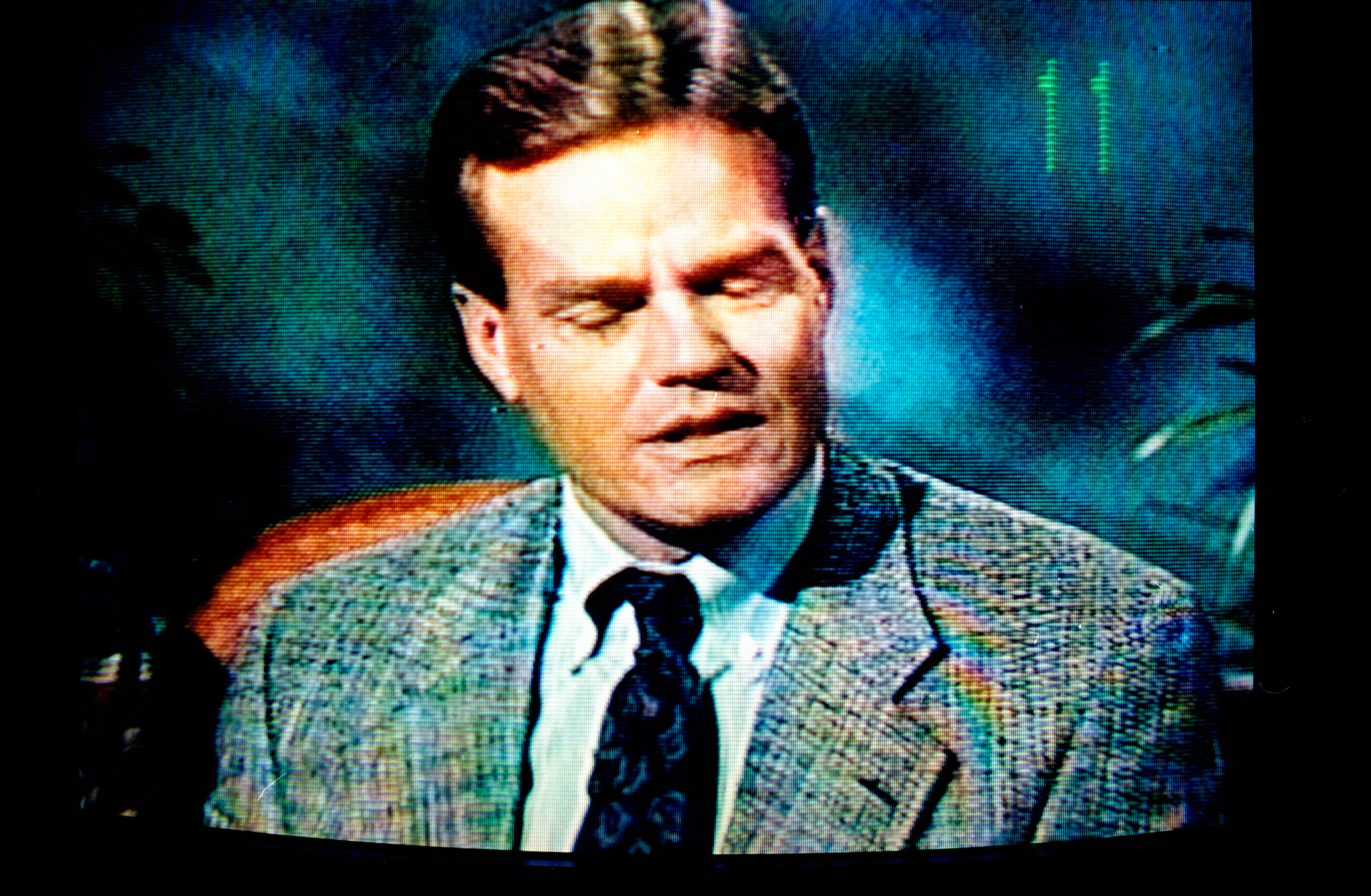 Wojciech Fangor: [Television photograph], c. 1993