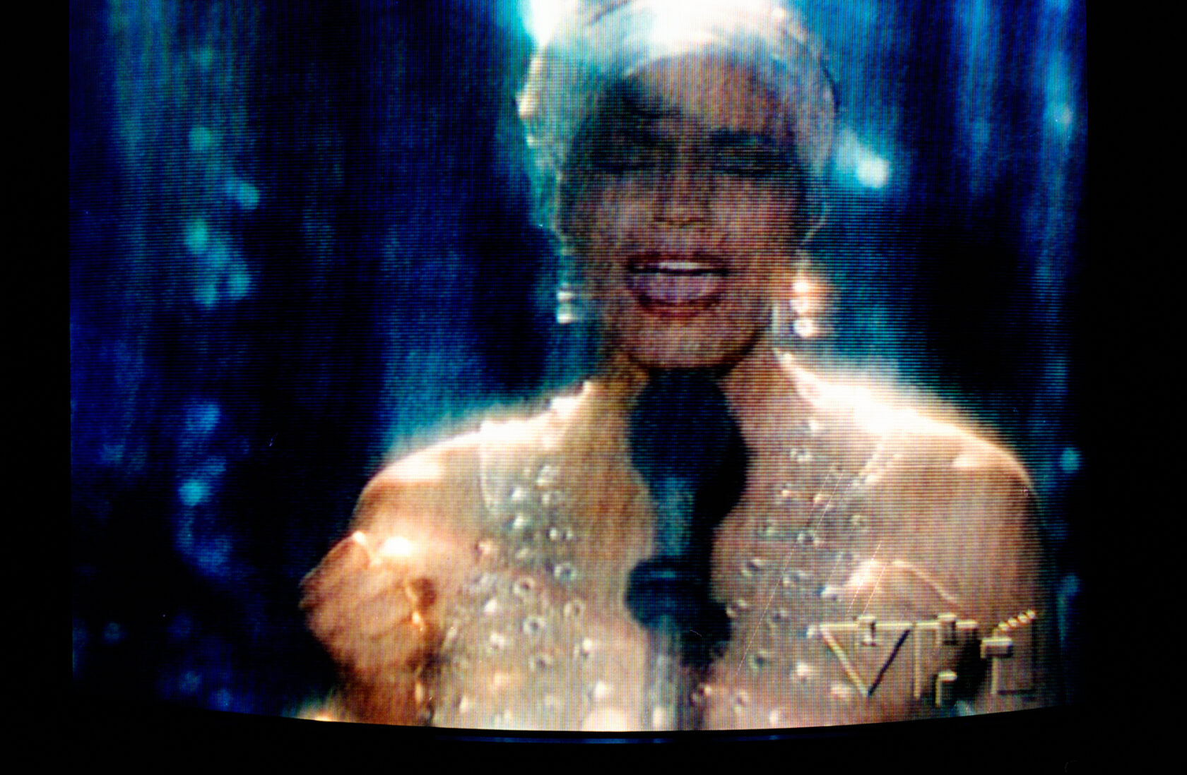 Wojciech Fangor: Whitney Houston z serii Fotografie telewizyjne, c. 1993