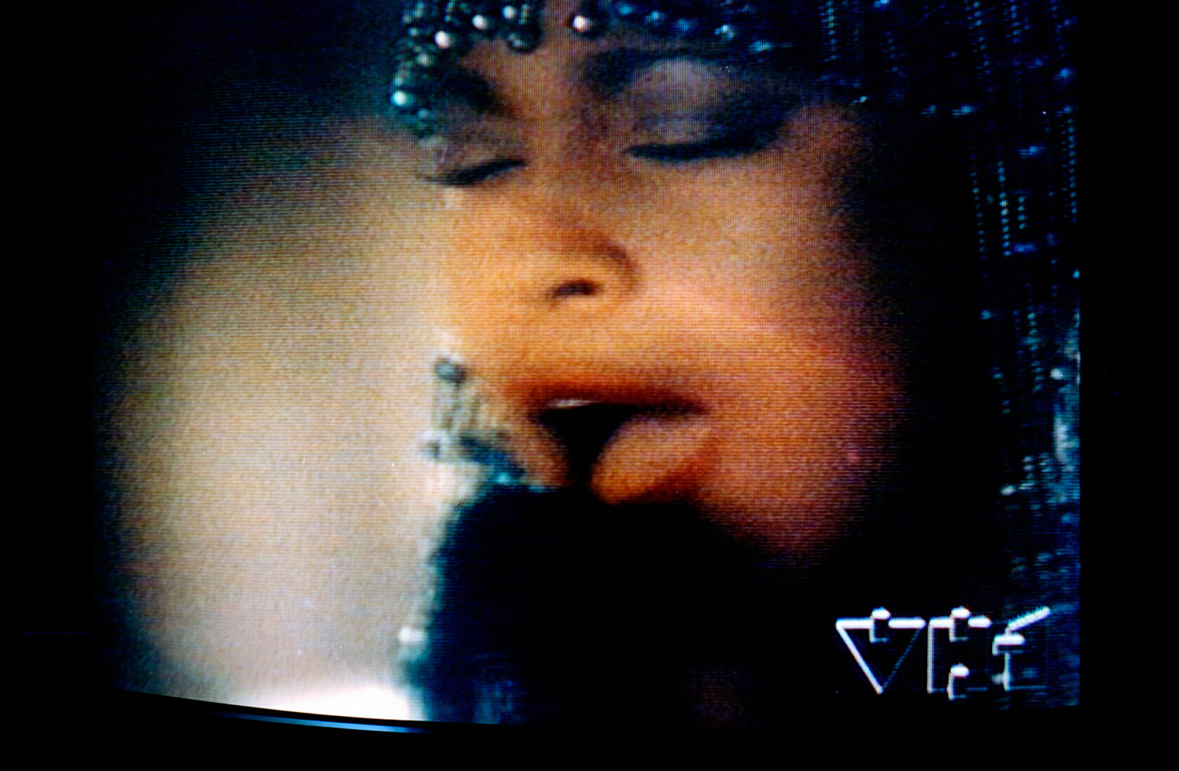 Wojciech Fangor: Whitney Houston z serii Fotografie telewizyjne, c. 1993