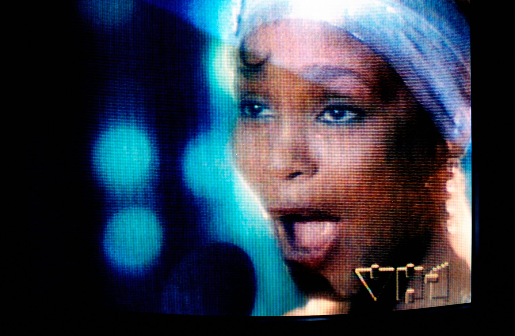 Wojciech Fangor: Whitney Houston z serii Fotografie telewizyjne, c. 1993