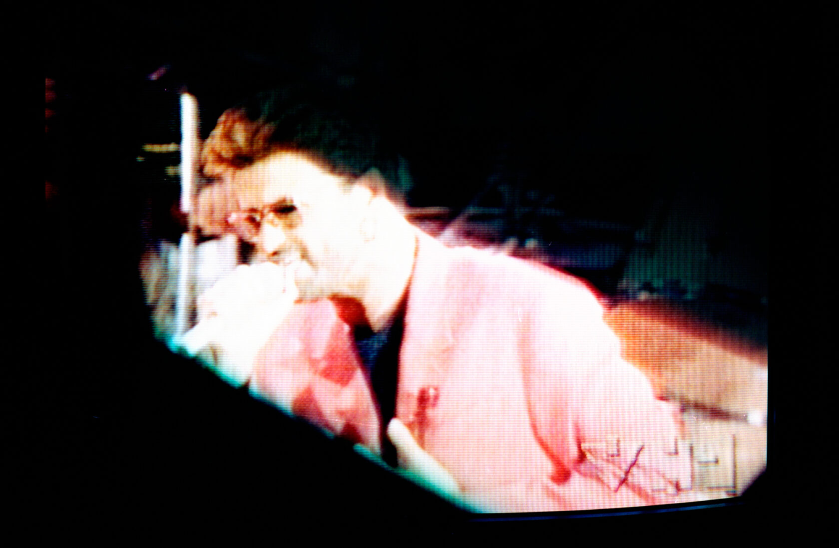 Wojciech Fangor: George Michael z serii Fotografie telewizyjne, c. 1993