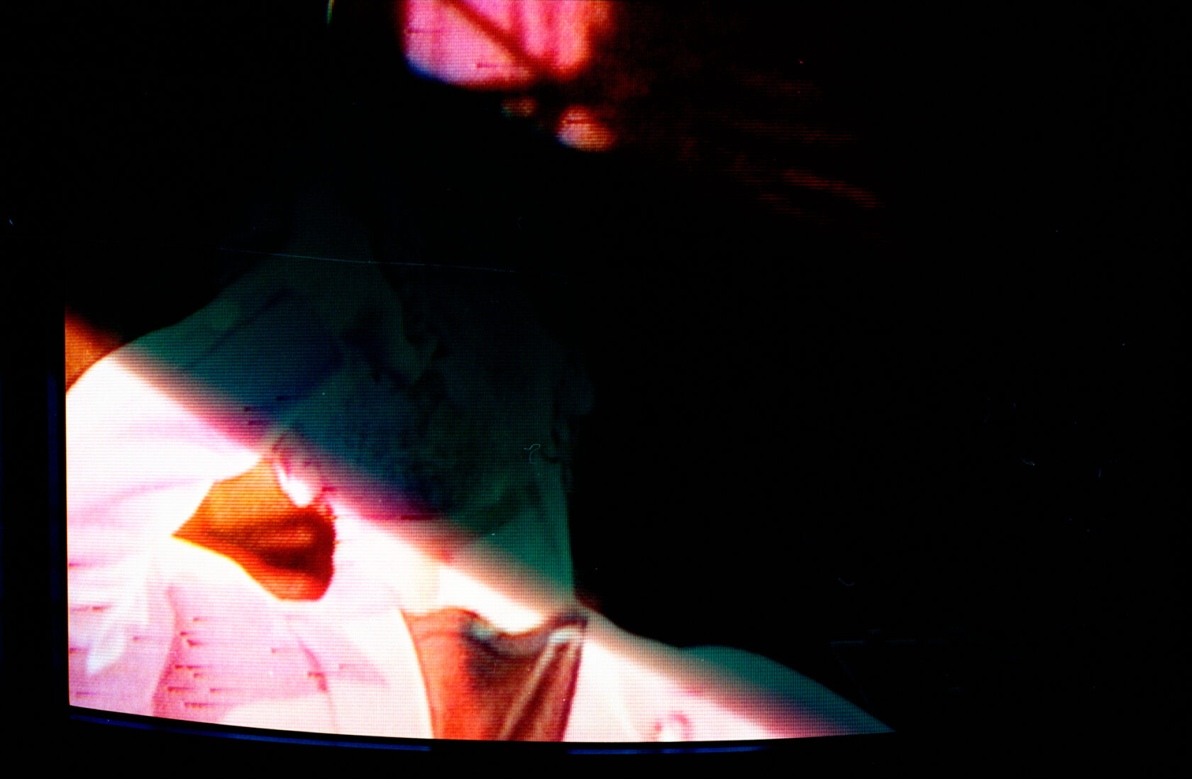 Wojciech Fangor: George Michael z serii Fotografie telewizyjne, c. 1993