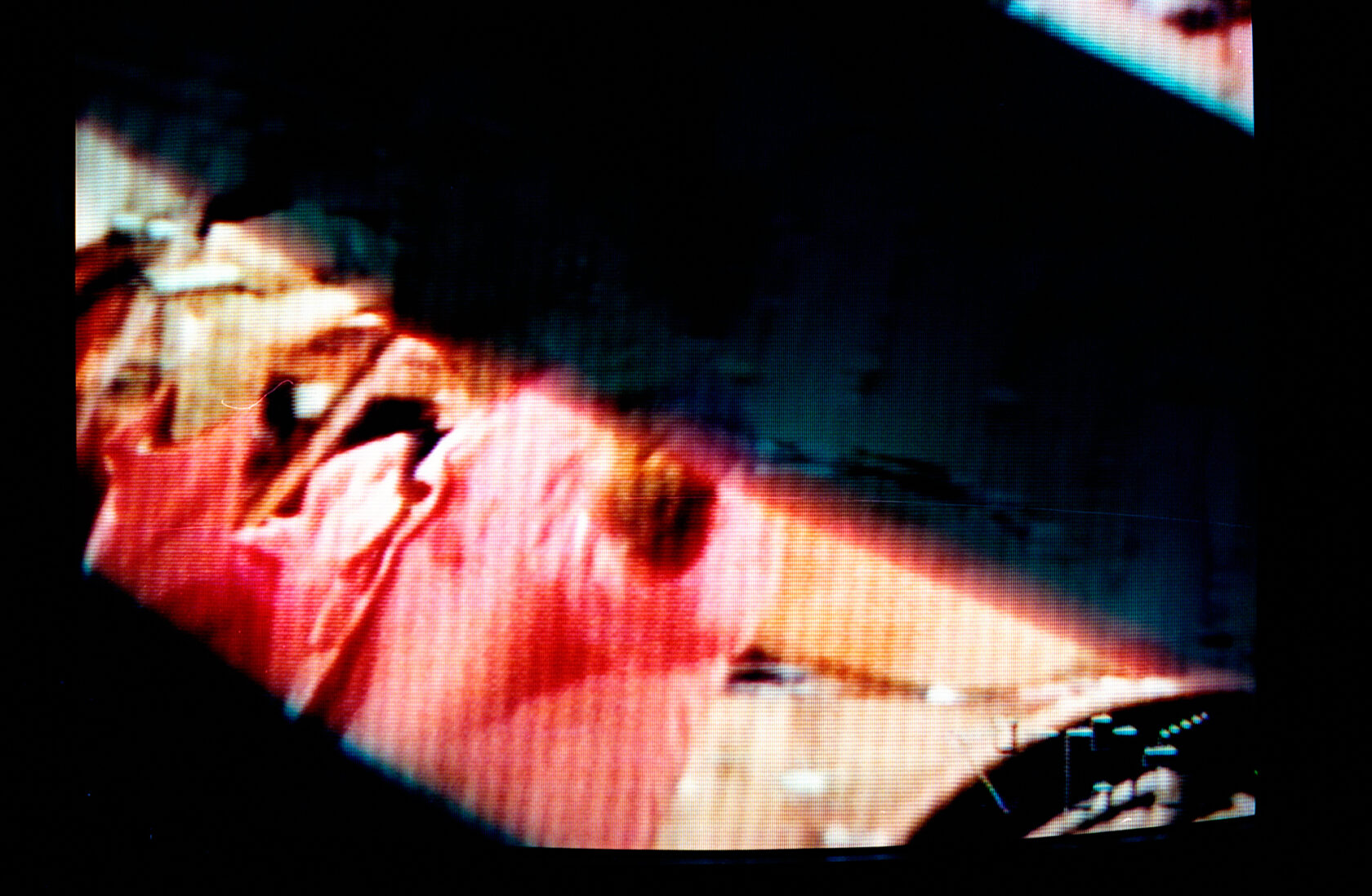 Wojciech Fangor: George Michael z serii Fotografie telewizyjne, c. 1993
