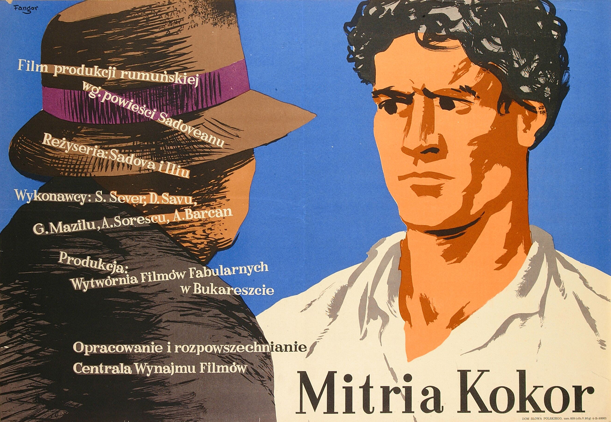 Wojciech Fangor: Mitria Kokor, 1953