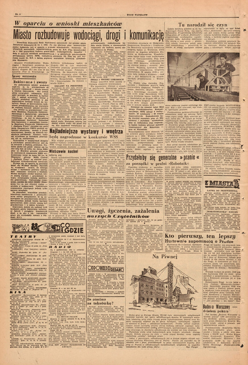 Wojciech Fangor: _Na Piwnej_, 1951