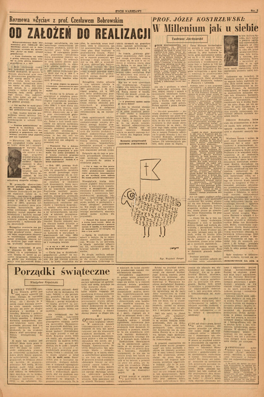 Wojciech Fangor: Baranek, 1958