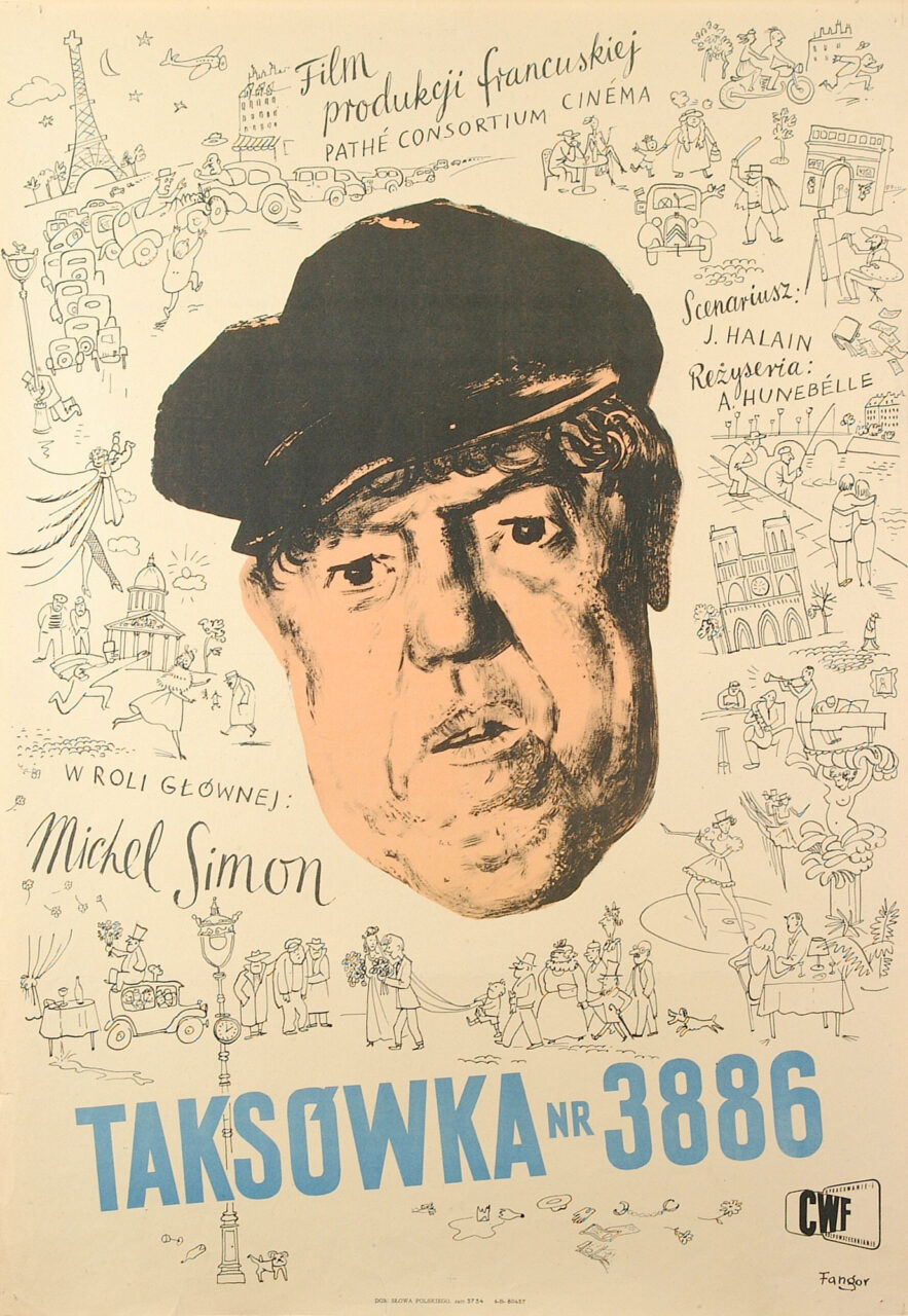 Wojciech Fangor: _Taksówka nr 3886_, 1953