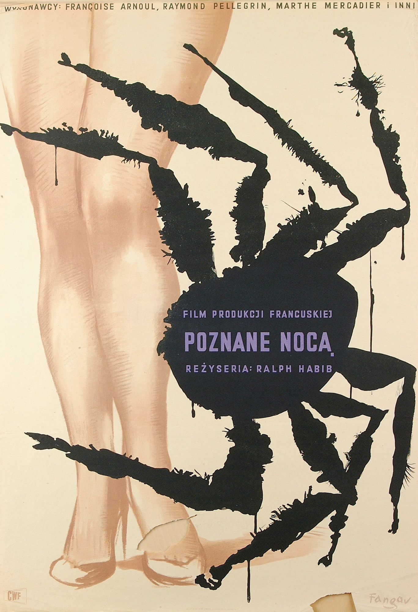 Wojciech Fangor: Poznanie nocą, 1956