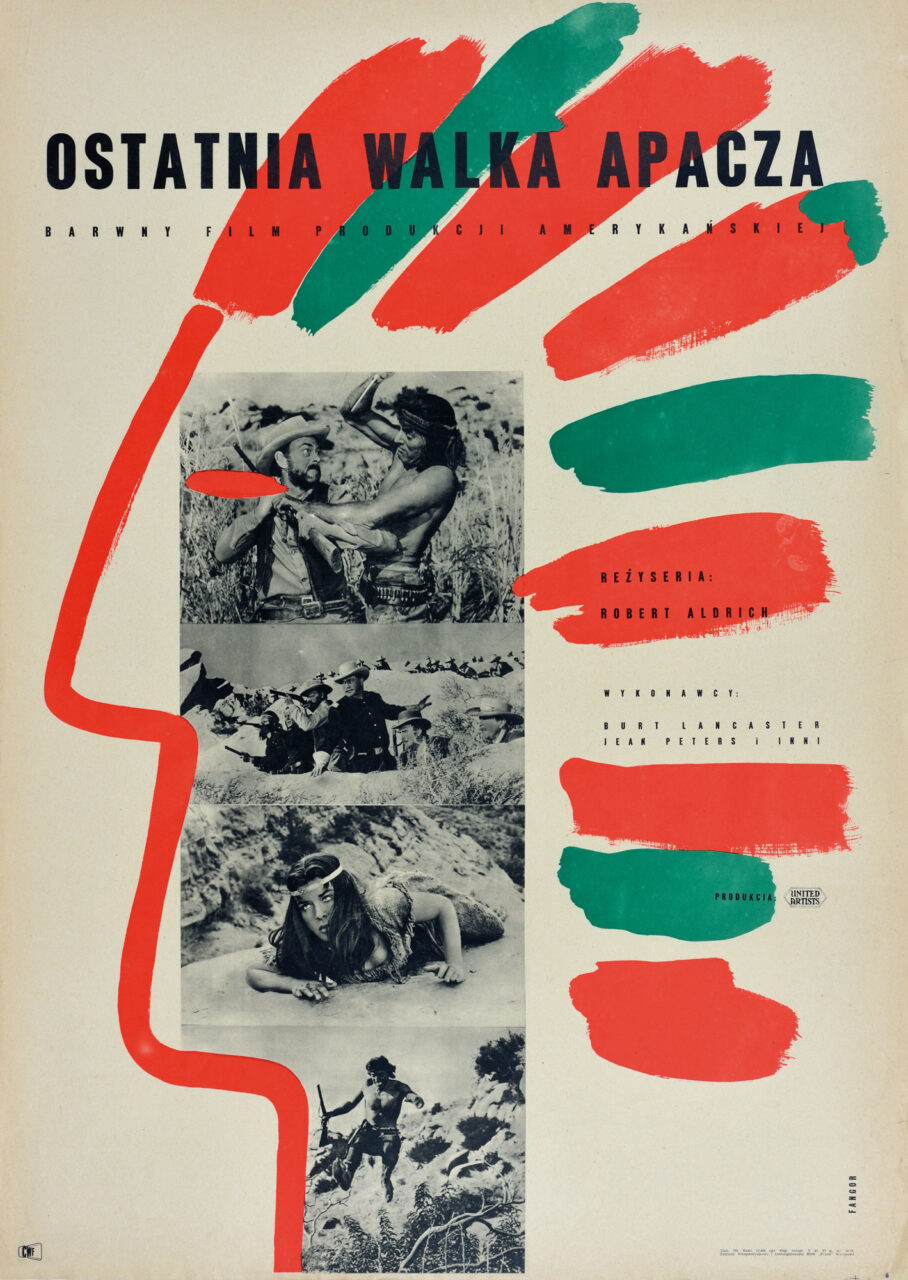 Wojciech Fangor: _Ostatnia walka Apacza_, 1957