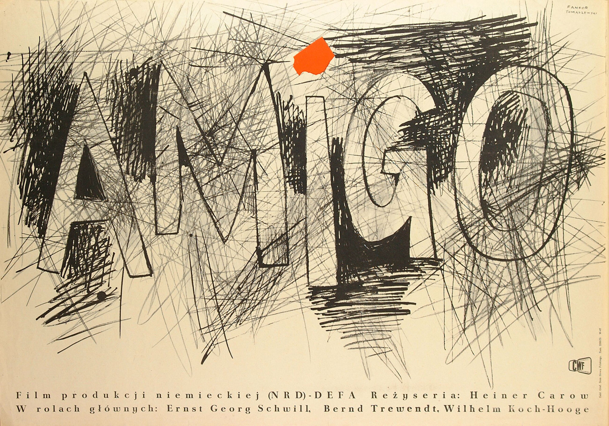 Wojciech Fangor: Amigo, 1958