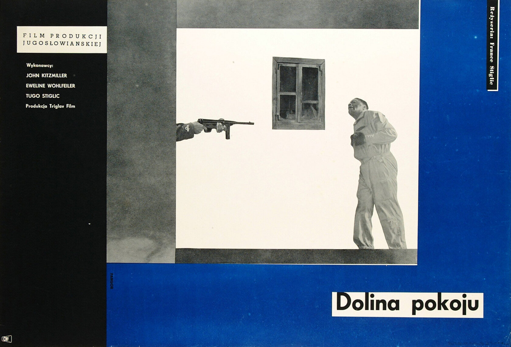 Wojciech Fangor: _Dolina pokoju_, 1958