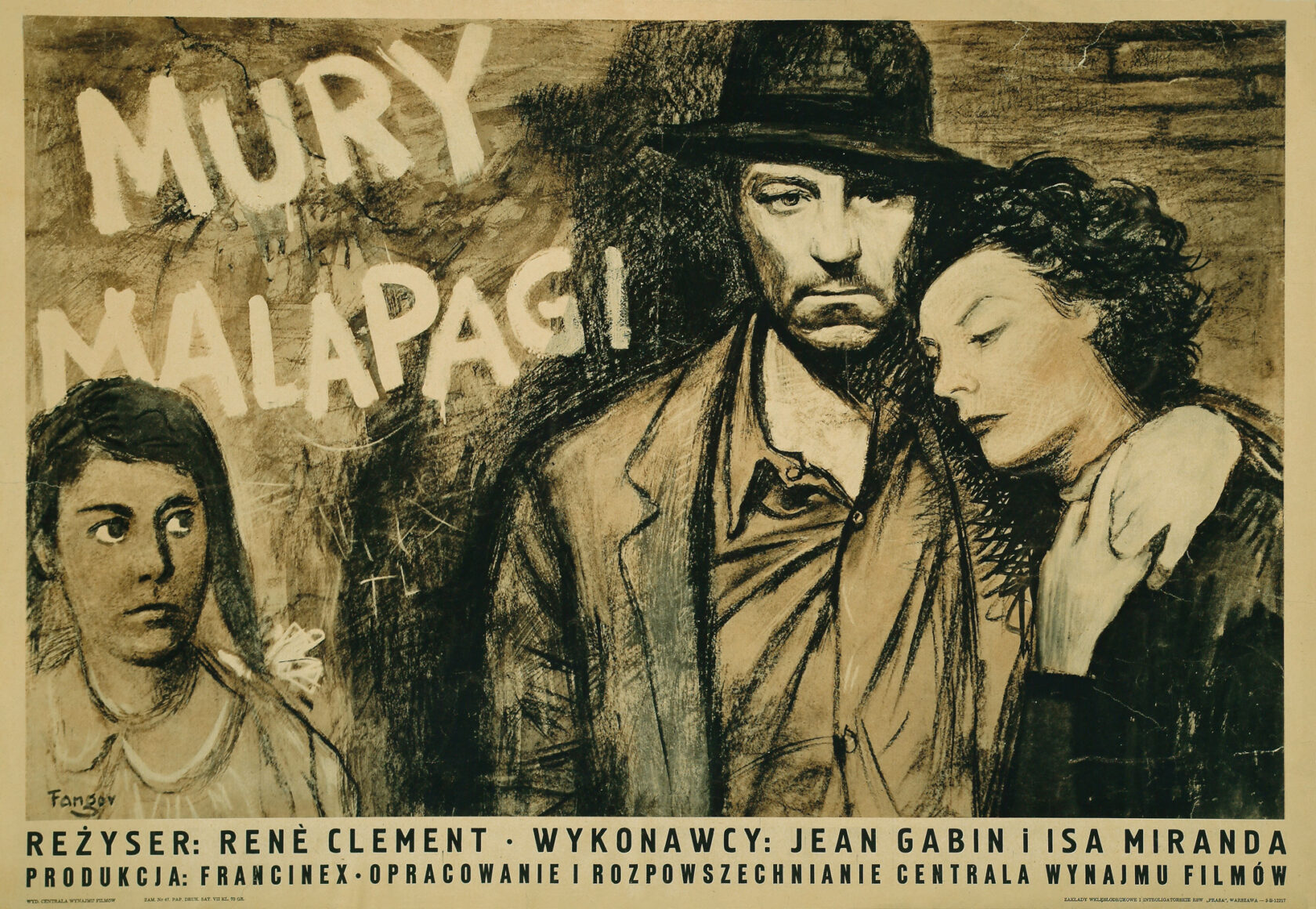 Wojciech Fangor: _Mury Malapagi_, 1952