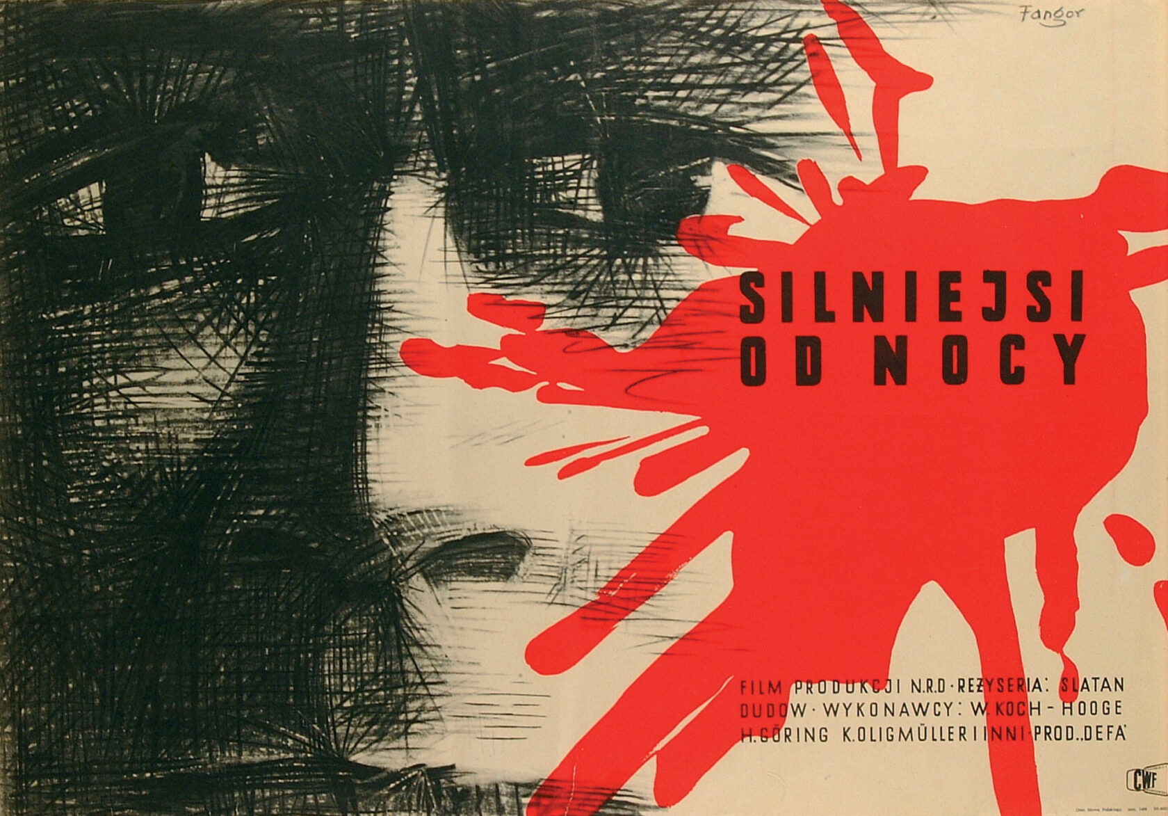 Wojciech Fangor: _Silniejsi od nocy_, 1959