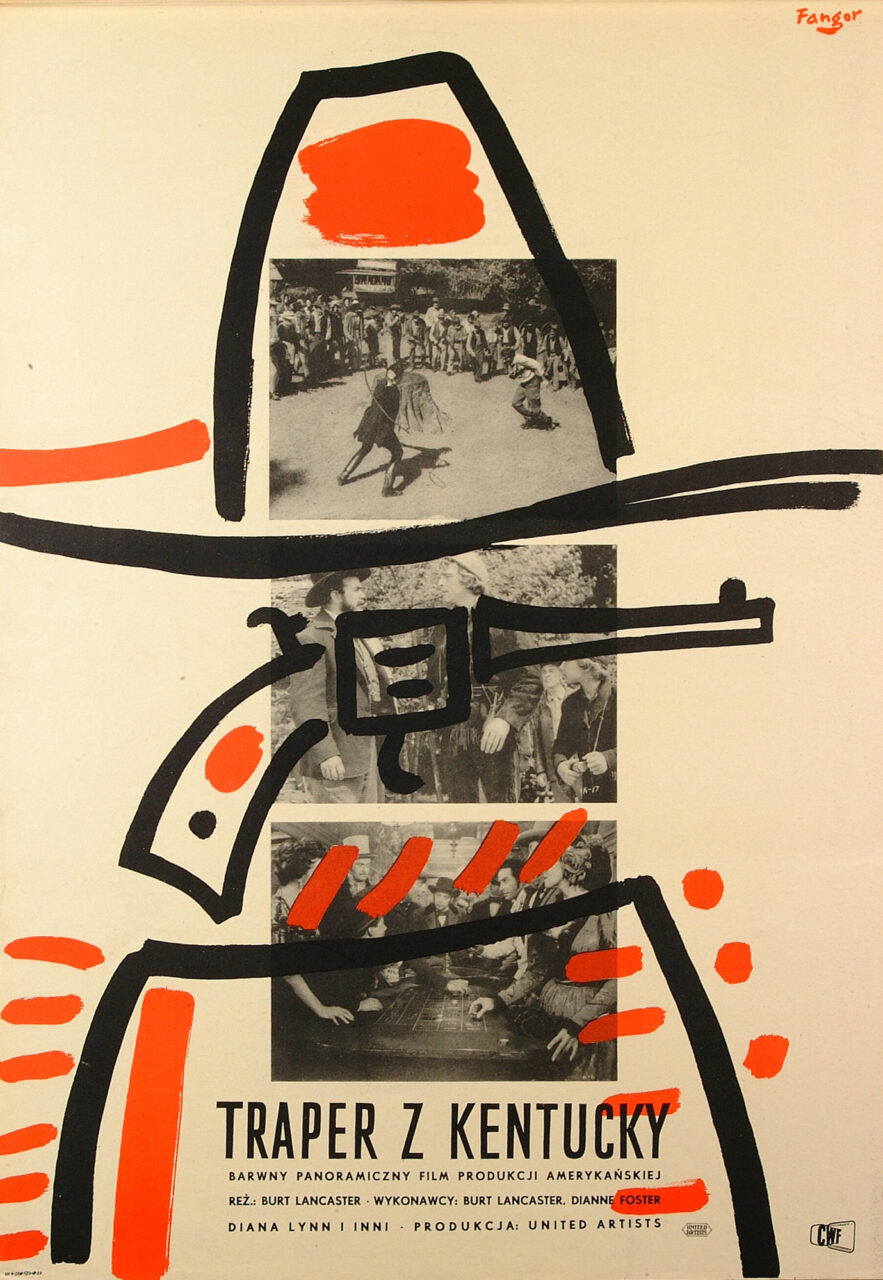 Wojciech Fangor: _Traper z Kentucky_, 1959