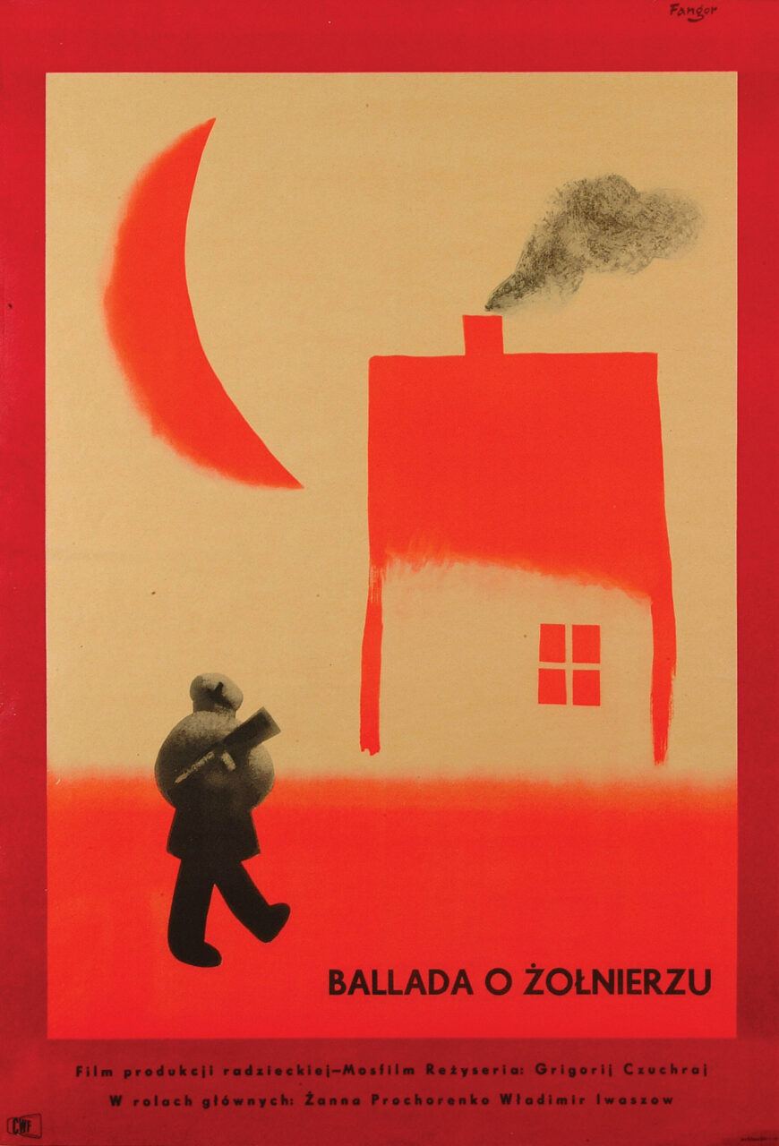Wojciech Fangor: _Ballada o żołnierzu_, 1960