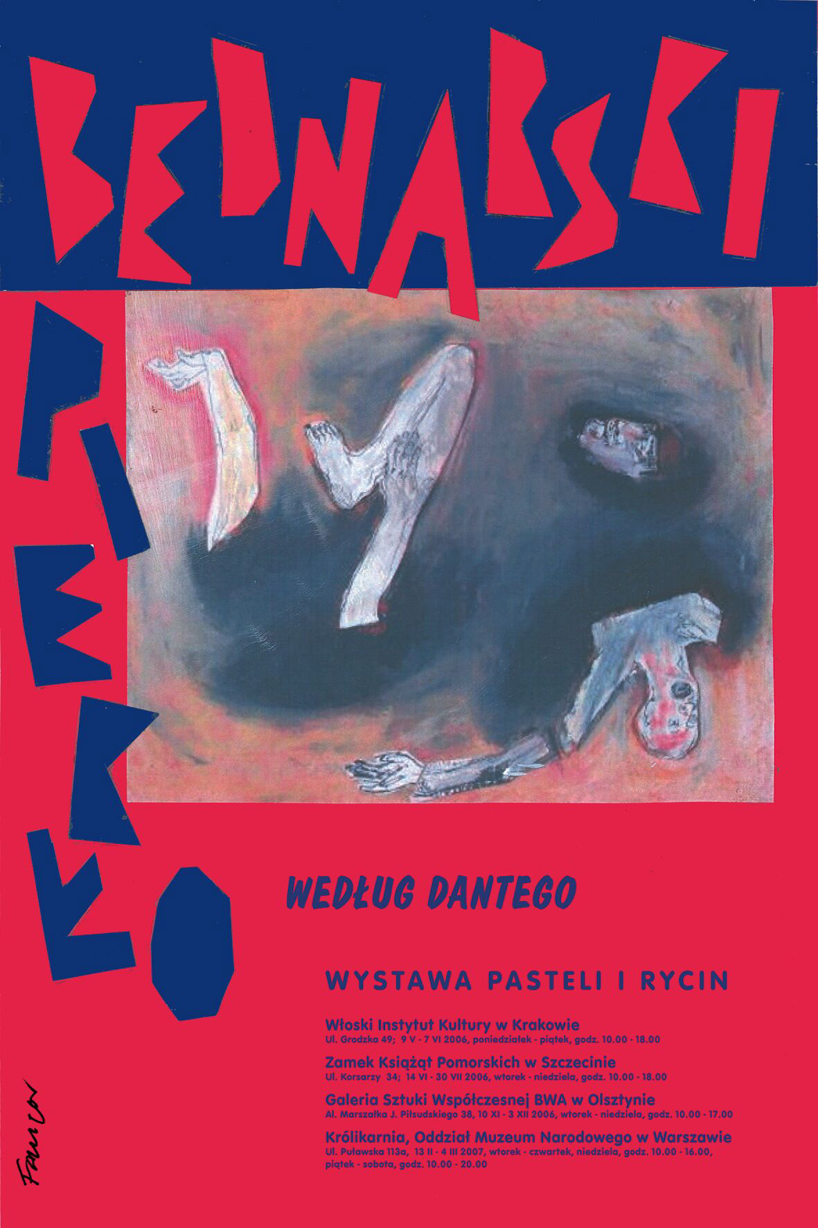 Wojciech Fangor: Piekło według Dantego. Bednarski, 2006