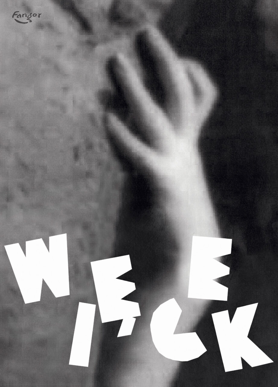 Wojciech Fangor: _Magdalena Więcek. Działanie na oko_, 2015