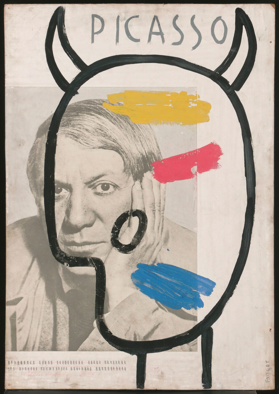 Wojciech Fangor: _Picasso_, 1957