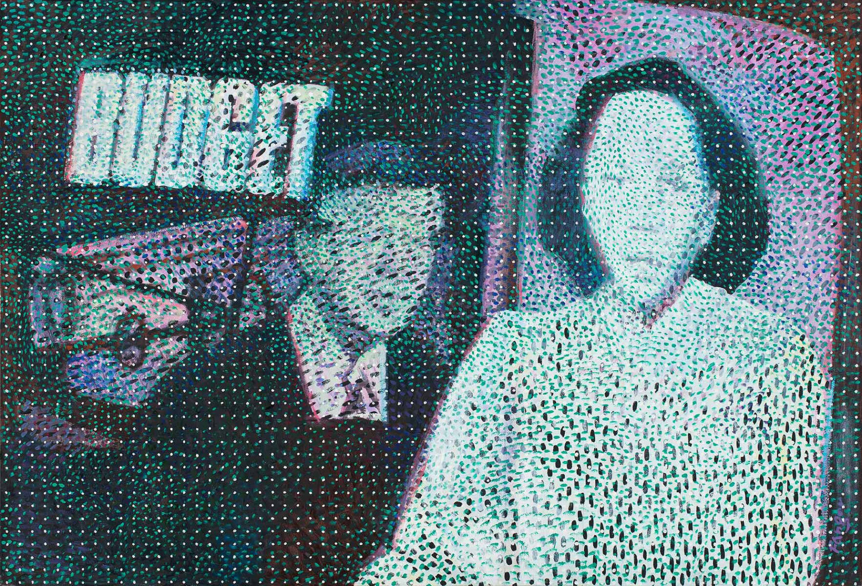 Wojciech Fangor: _Budget_, 1980