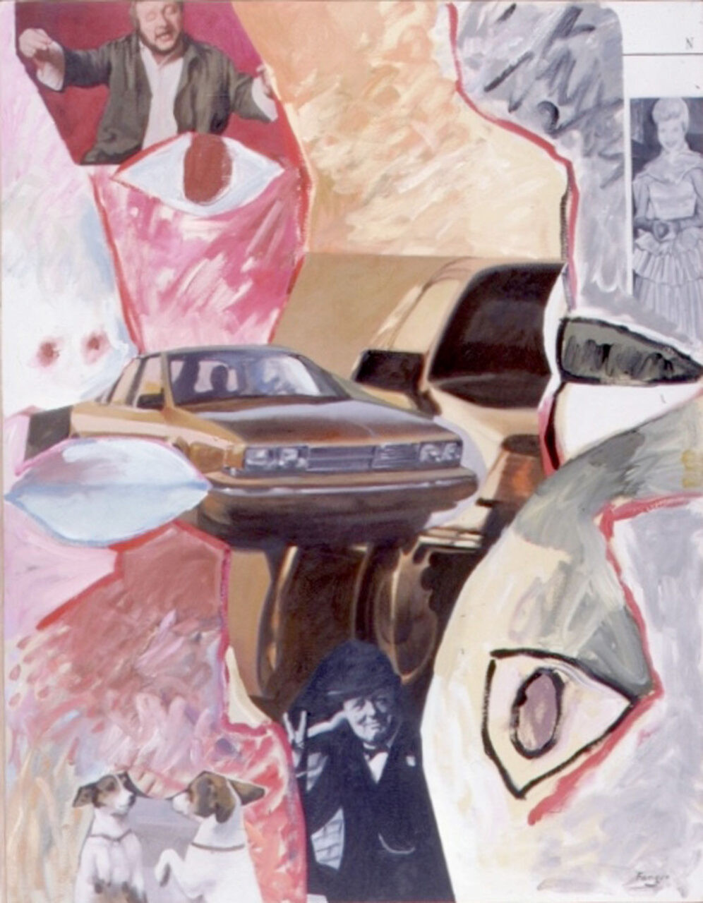 Wojciech Fangor: _Winston_, 1988