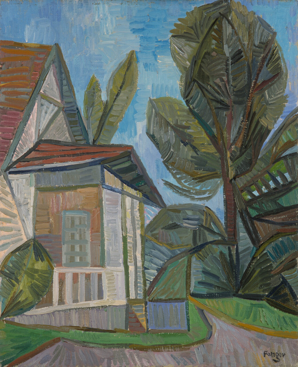 Wojciech Fangor: _Gronówek_, 1948