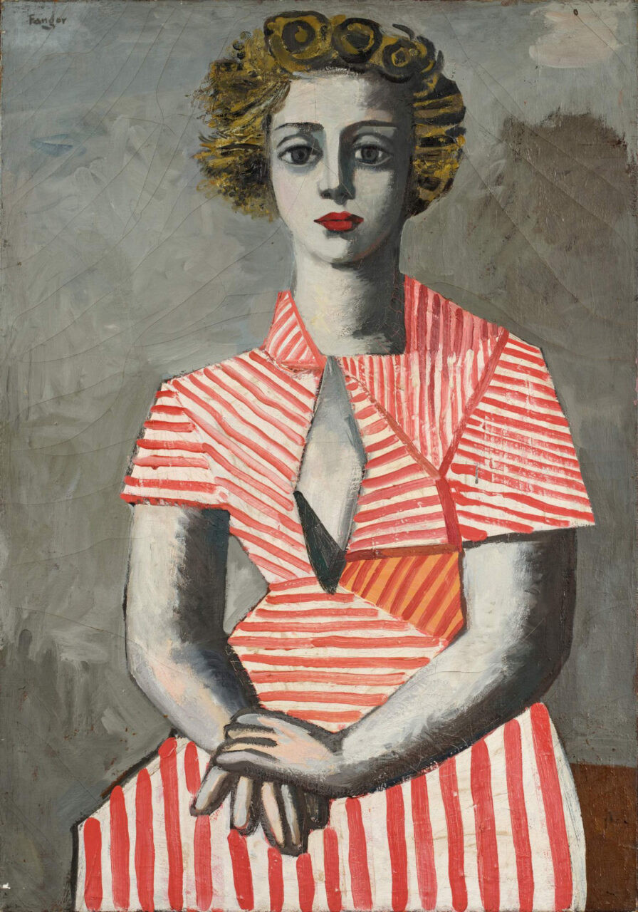Wojciech Fangor: _Kobieta_, 1954