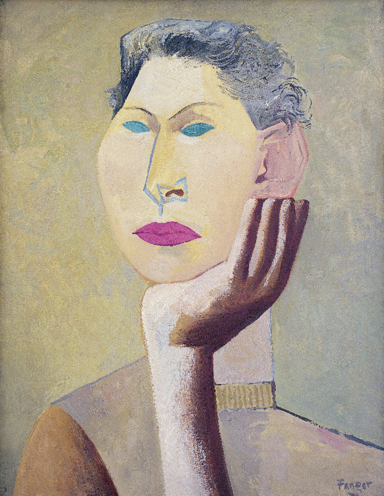 Wojciech Fangor: Dzida Zamecznik, 1956