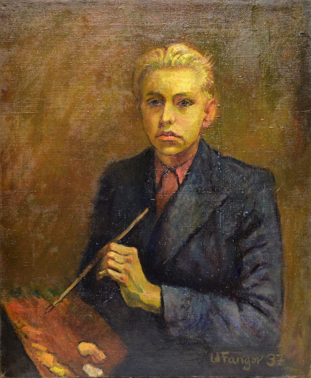 Wojciech Fangor: _Autoportret_, 1937