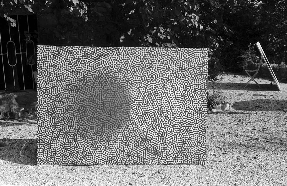 Wojciech Fangor: _Shadow 4_, 1961