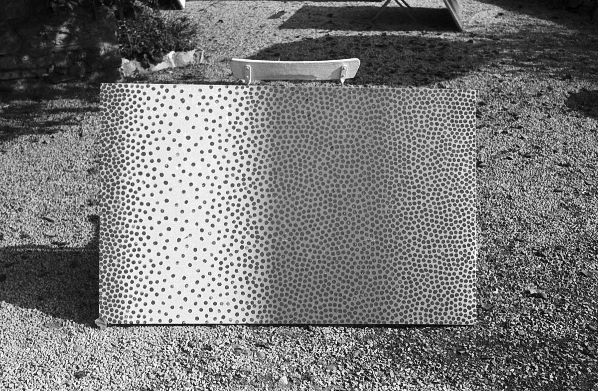 Wojciech Fangor: _Green Points_, 1961
