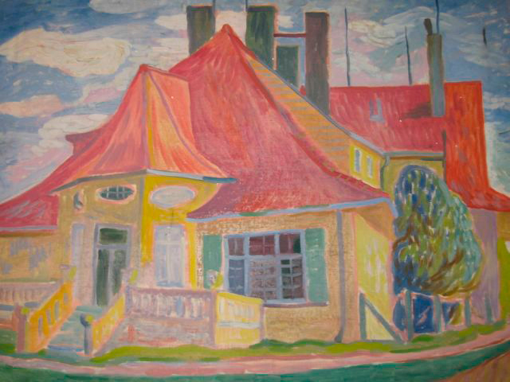 Wojciech Fangor: Janówek, 1947