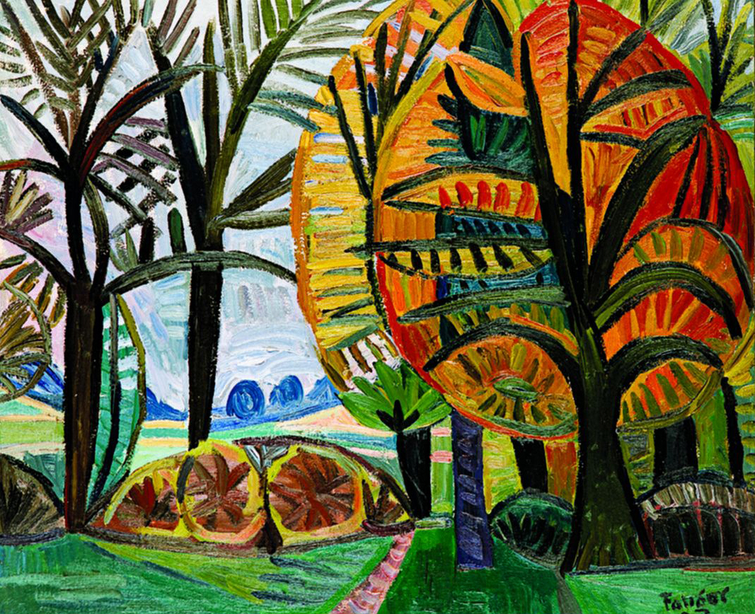 Wojciech Fangor: _Jesień_, 1948