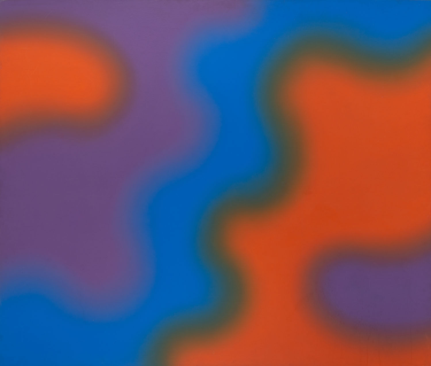 Wojciech Fangor: _M 17_, 1970
