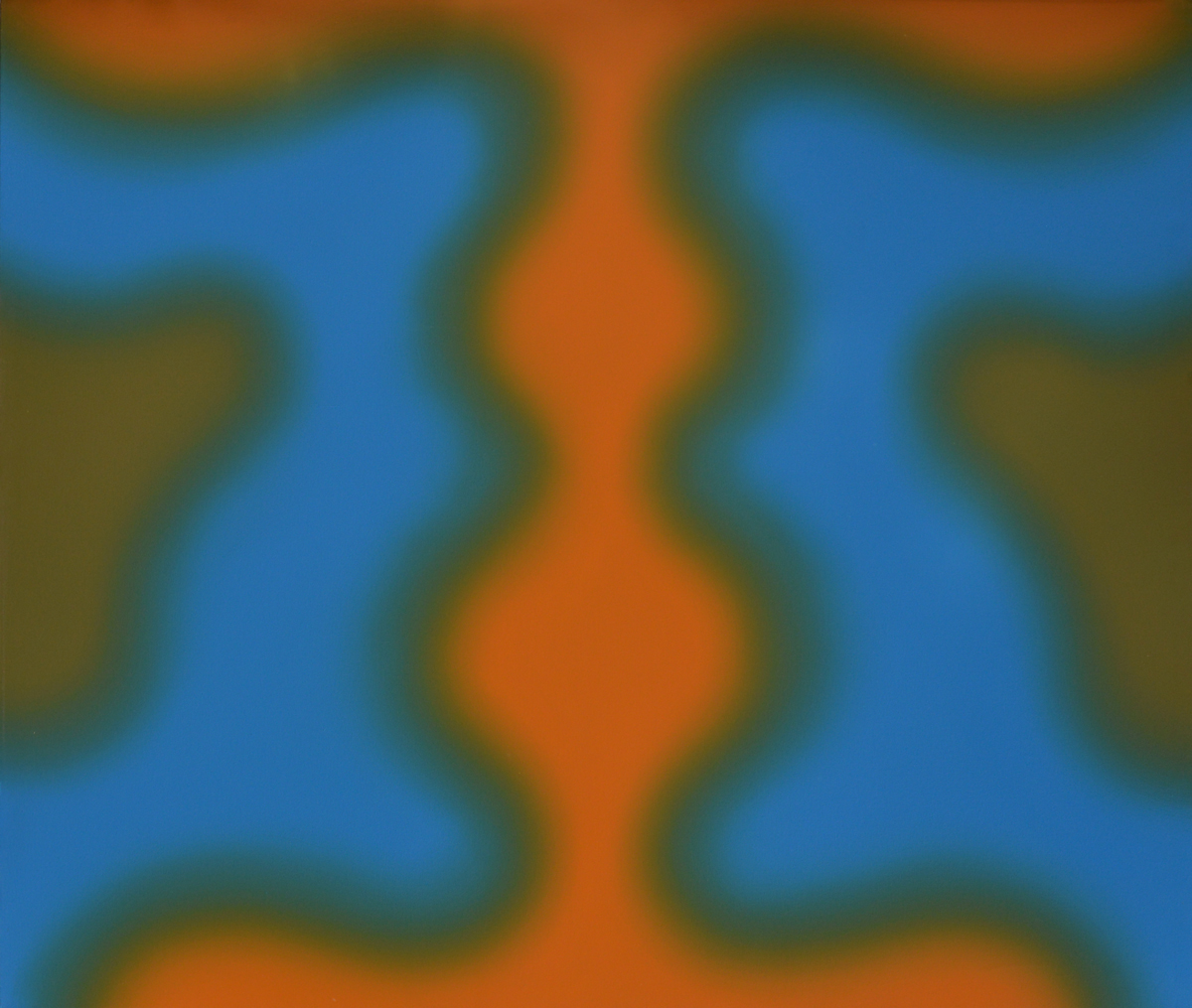 Wojciech Fangor: _M 19_, 1970