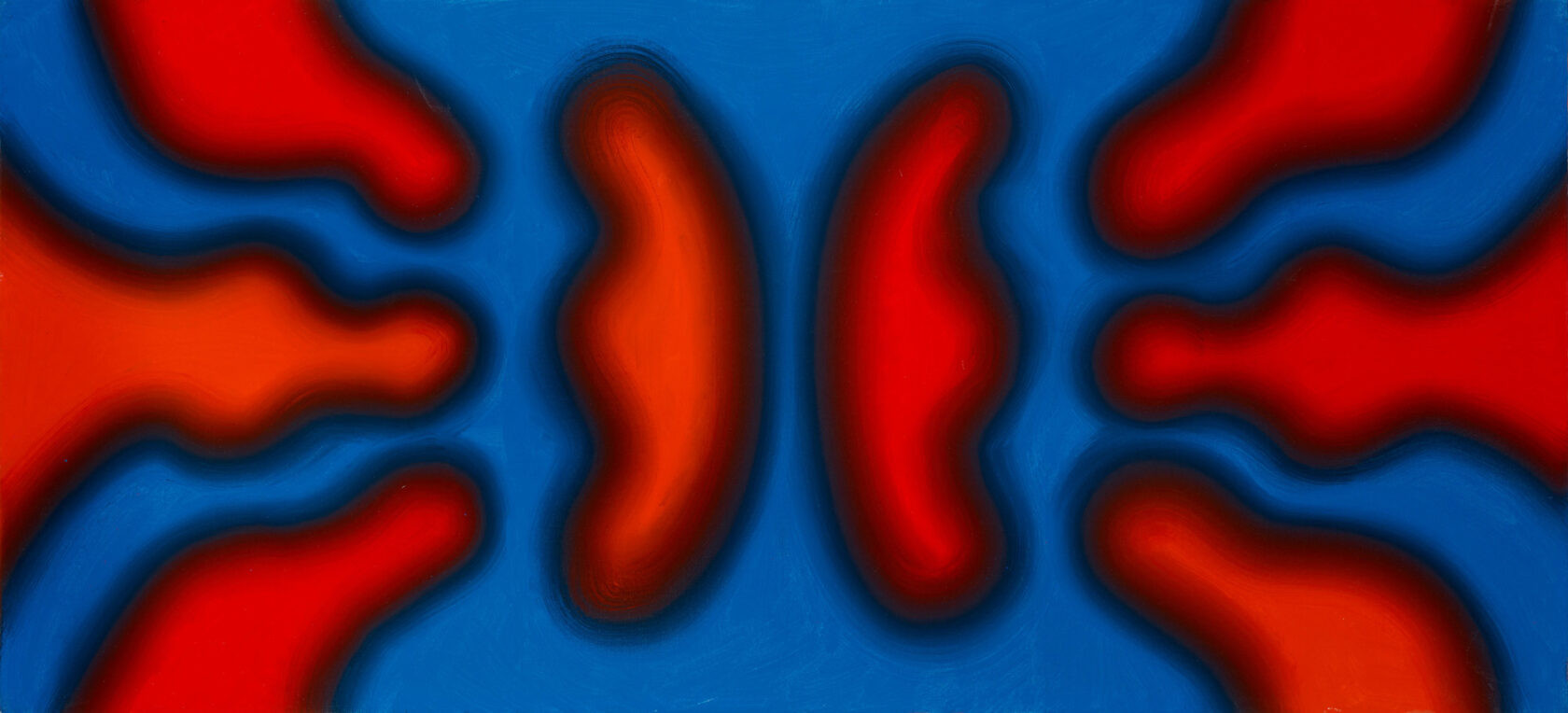 Wojciech Fangor: Szkic do obrazu _M 31_, 1970