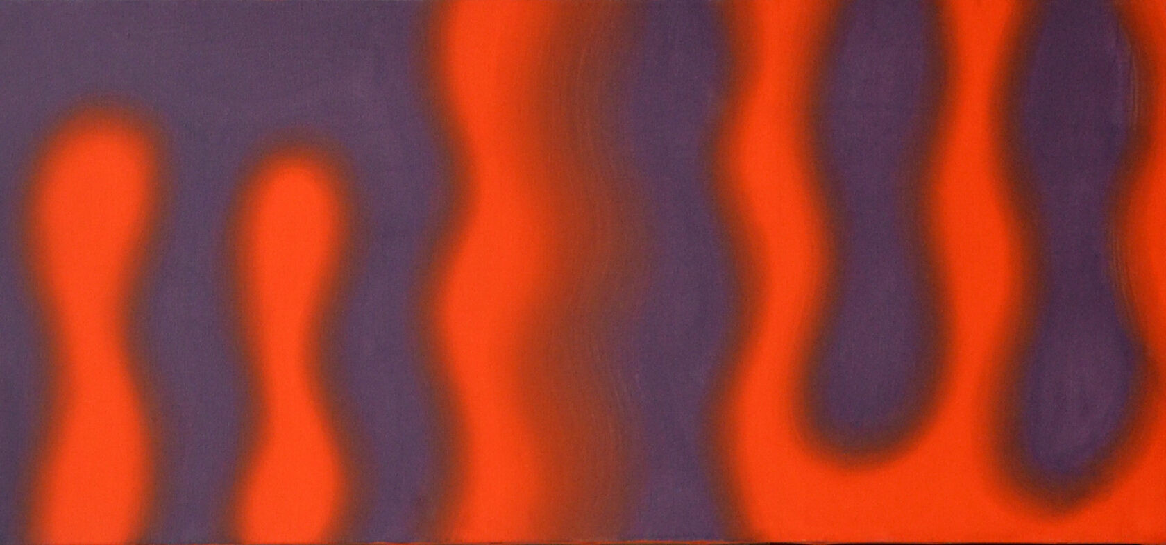 Wojciech Fangor: Szkic do obrazu _M 32_, 1970