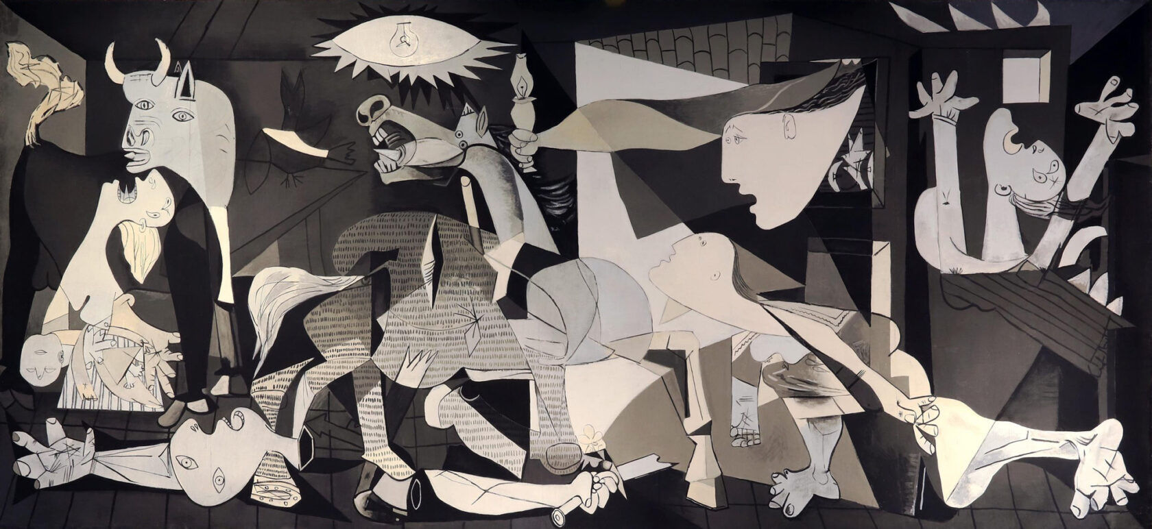 Wojciech Fangor: Kopia obrazu Pabla Picassa _Guernica_, 1961